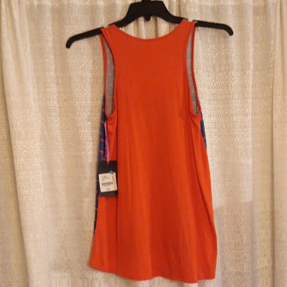 Wurl high-low tank top. - Picture 2 of 5